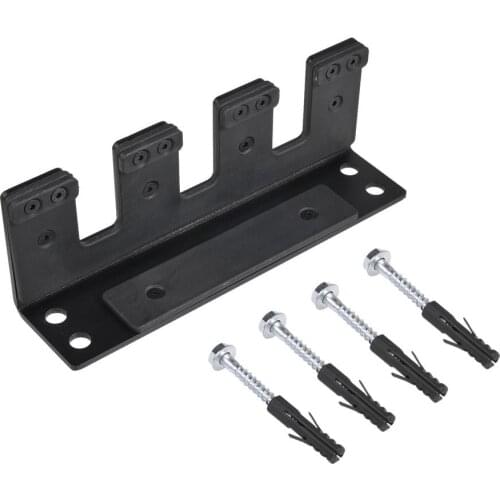 Barbell Bar Wall Rack Storage Wall-mounted Vertical Barbell Storage Rack Heavy-duty Barbell Rack For Fitness Barbell Accessories