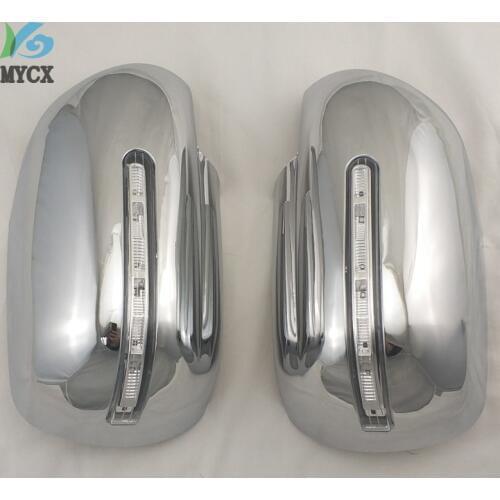 ABS Plated 2005 2006-2008 2009 2010 2011 2012 For Suzuki VITARA LED Mirror Cover Reversing Mirror Decorative Cover Sequins 2PCS
