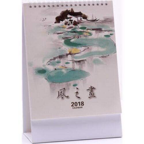 2018 Cute Cartoon Animal Desk Desktop Calendar Schedule Table Office Plan Random
