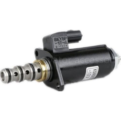 Free shipping YN35V00052F1 KDRDE5K-31/30C50-123 solenoid valve hydraulic pump for Kobelco SK200-8/230-6E excavator parts