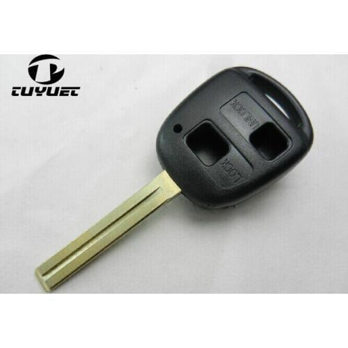 Remote Key Shell 2 Buttons For Lexus Car Key Blanks Case With TOY48 Long Blade 46MM