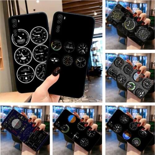 Aviation Aeroplane Helicopter Cockpit Phone Case for Huawei P20 P30 P40 lite E Pro Mate 40 30 20 Pro P Smart 2020 P10