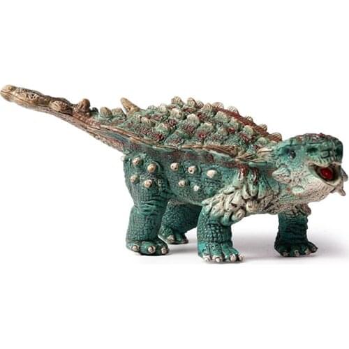 Saichania Ankylosaurus Figure Dinosaur Animal Model Educational Toy Collector Decor Gift Decoration Kid Birthday Gift