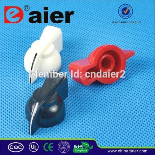 K7-1-18T Chicken-head Potentiometer Knob 6mm For Knurled Shaft Chicken Head Knob
