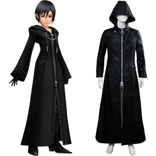 Kingdom Hearts III Cosplay Costume Organization XIII Office Trench Coat Uniform Outfit Suit Halloween Carnival Costume