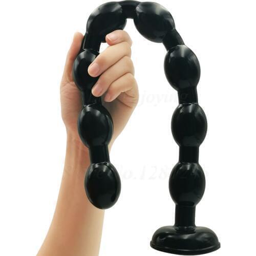 Soft Silicone Super Huge Anal Beads Butt Plug Long Anal Dildo Masturbator For Women Men Anal Prostate Stimulator Adults Sex Toy