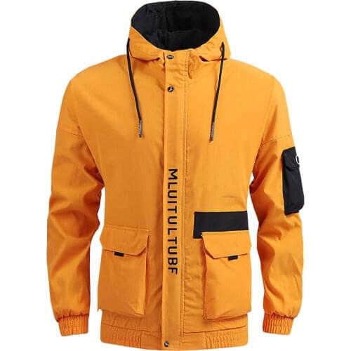 2021 Spring Autumn New Baseball Hoodie Jacket Men Casual Letter Print Sport Jacket Men Long Sleeve Hip-hop Windbreaker Jacket