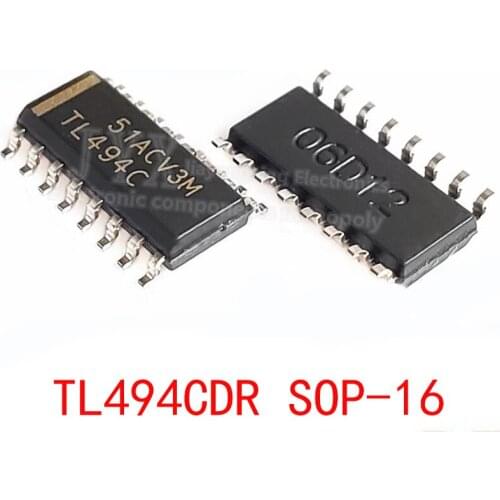 20PCS TL494CD SOP-16 TL494CDR TL494C TL494 SOP16 SMD New and Original IC Chipset