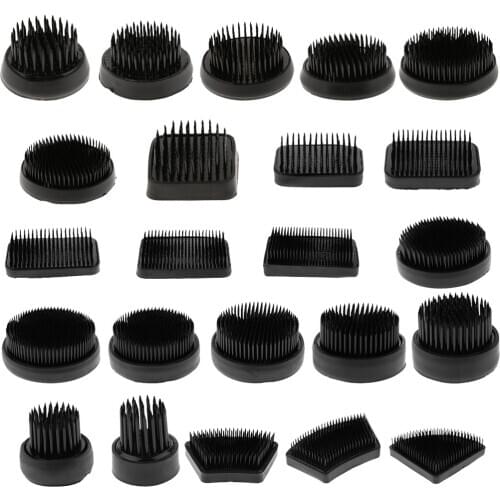 Anti-slip Metal Spiky Flower Frog Ikebana Kenzan Fixed Holder Black