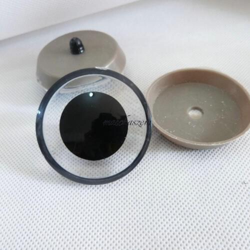 50mm clear plastic safety trapezoid shape toy eyes & washer for plush doll accessories