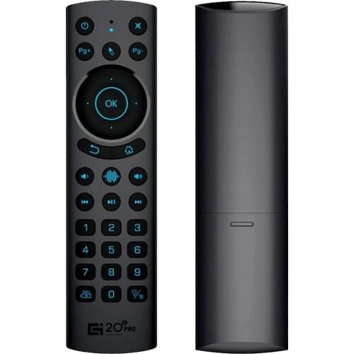 2020 G20BTS Bluetooth 5.0 Air Mouse Gyroscope IR Learning Wireless G20S Remote control for X3 PRO X96 MAX Android TV BOX VS G50S
