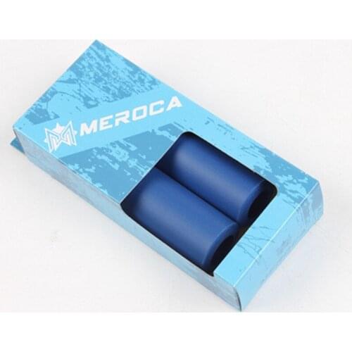 MEROCA MTB Bike Grips Silica Gel 130mm Handlebar End Plugs Non-Slip Bar Cover 35g 1 Pair Iamok Bicycle Parts