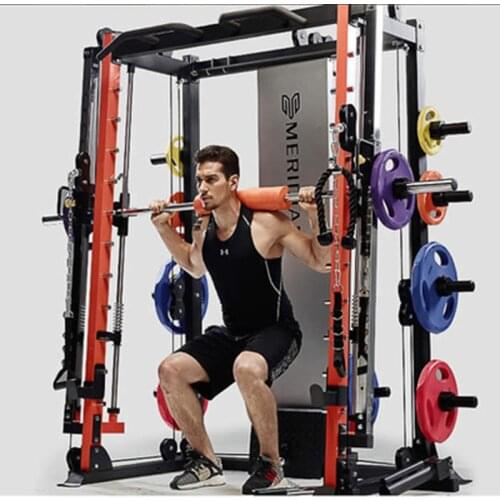Smith machine big bird gantry fitness equipment home set combination squat rack sports comprehensive training