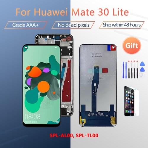 6.26 inches for Huawei Mate 30 Lite display Nova 5i Pro AL00, TL00 LCD touch screen digitizer frame + free tools