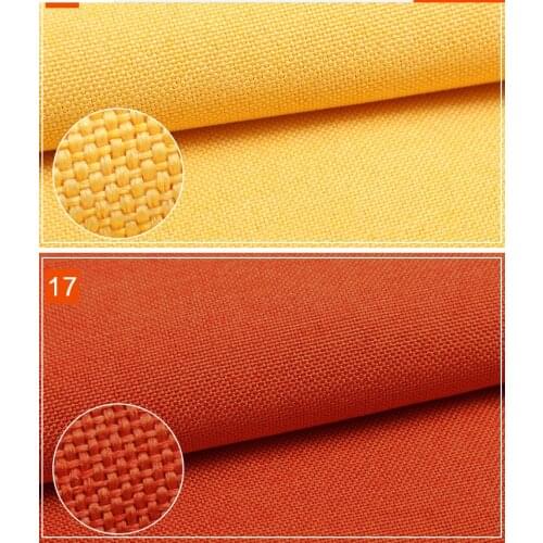 148cmx100cm Solidcolor Thickening Wear-resistant Cotton Polyester Linen Sofa Fabric Linen Background Cloth Pillow Cushion Fabric