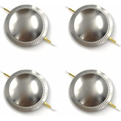 4pcs 1.75'' 44.4mm 44.5mm speaker part voice coil speaker replacement Tweeter Speaker Dome Titanium diaphragm