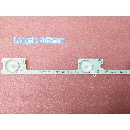 80 Pieces/lot original new LED backlight bar strip for KDL48JT618A 35018539 6 LEDS(6V) 442mm