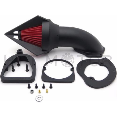 Aftermarket motorcycle parts Cone Spike Air Cleaner Kits intake for Honda Spirit ACE 750 1998-2013 BLACK
