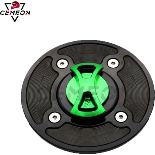 Kawasaki Ninja 400 650 Z400 Z650 Z900 VERSYS X 300 1000 KLZ 1000DKF ZX-6R Motorcycle modification keyless fuel tank cover