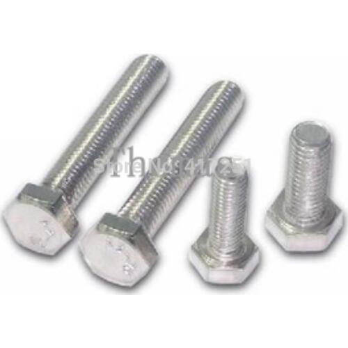 Metric Thread M8*50mm Stainless Steel Outside Hex Screw Bolts Fasteners