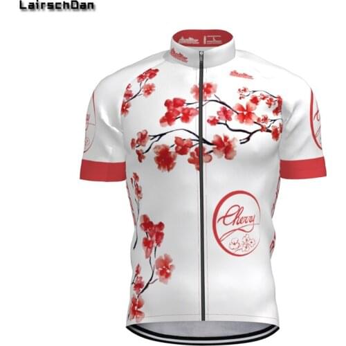 LairschDan 2020 New Cycling Jersey Clothing Men Short Sleeve Quick Dry Mtb Road Racing Bike Tops Clothes Maillot Ciclismo Blanco