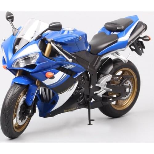 1:10 scale welly Big Yamaha YZF-R1 motorcycle Diecasts & Toy Vehicles racing motorbike model toy gift for collection of children