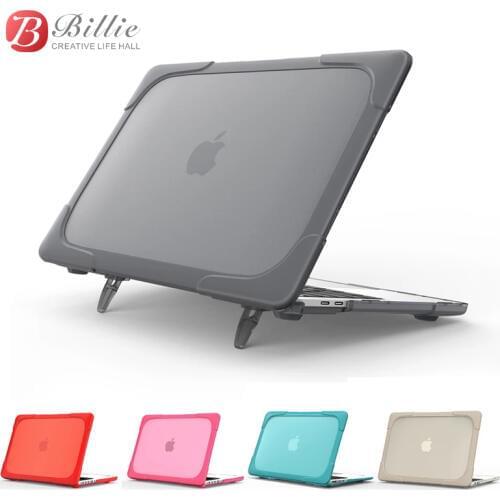 Fashion Protective Laptop notebook Case Cover Sleeve For Apple Macbook 12inch Touch Bar 2017 2018 Model New Retina 12"/Kickstand