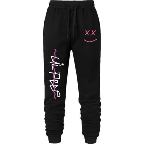 2021 Casual Pants Men Joggers Sweatpants Solid Color Lil Peep Trousers Fitness Sportswear Jogger Track Pant Plus Spring Autumn