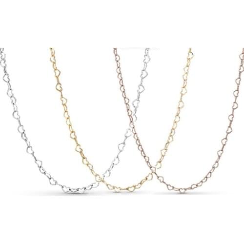 2020 New Simple And Exquisite Heart-to-heart Necklace, Popular Hot-selling Jewelry Is A Birthday Gift For Girlfriend