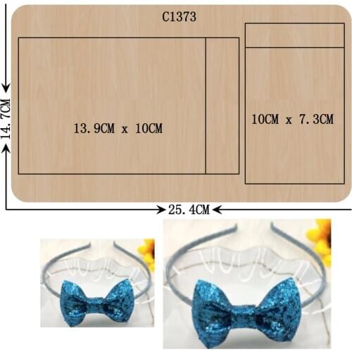 New Bow Wooden die Scrapbooking C-1373 Cutting Dies Multiple sizes