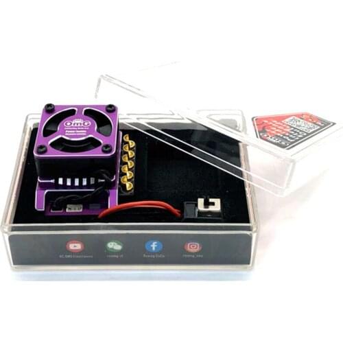 OmG DR120A X3 Sensory Brushless 120A Esc 2-3s BEC 6V 5A 1:10 Racing Drift Car Brushless Esc For 1:10 Rc Running Car Accessories