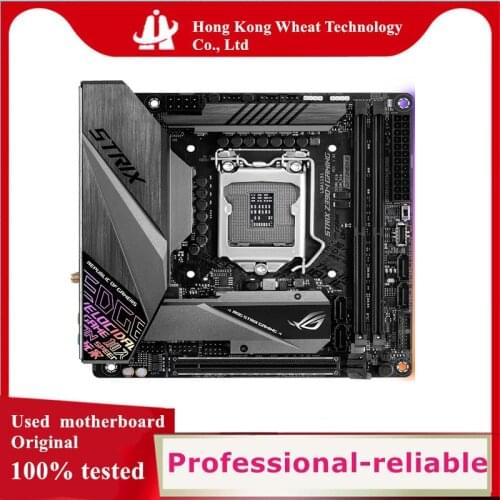 MINI-ITX ITX For ASUS ROG STRIX Z390-I GAMING Motherboard Socket LGA 1151 DDR4 For Intel Z390 Original Desktop Used Mainboard
