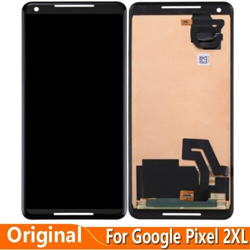 Original 6.0" For Google Pixel 2 XL XL2 LCD Display Touch Screen Digitizer Assembly Replacement Parts