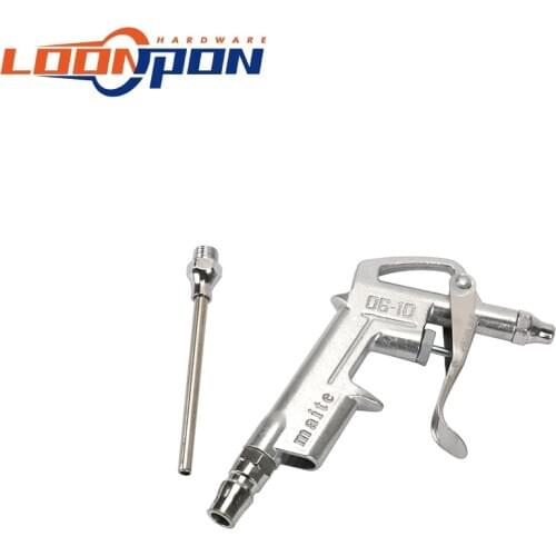 Air Blow Dust Gun High Pressure Cleaner Pneumatic Duster Airbrush Cleaning Tool Pistol Trigger Cleaner Compressor Dust Blower