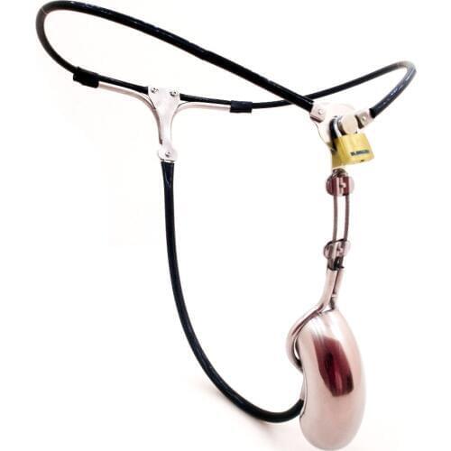 Lightweight Version Stainless Steel Male Chasstity Belt Penis Sleeve Metal Cock Cage Men Chastity Device Cbt Bdsm Lock Sex Toys