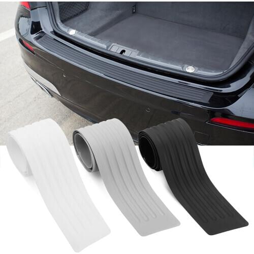 Car Trunk Rear Bumper Trim Guard Plate Protector Sticker for ford focus kuga fiesta mondeo Tuga Ecosport mazda 2 mazda 3 mazda 6