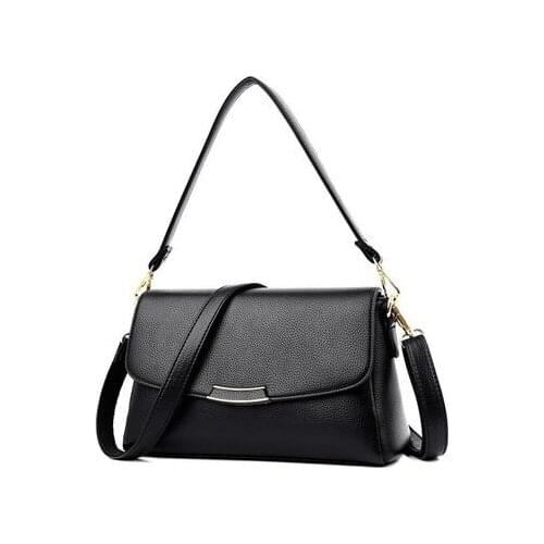 Women vegan leather crossbody flap bag for female small burgundy purple green black grey sling simple shoulder bag