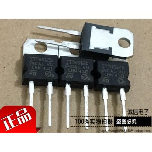 100% New&Original In Stock STTH512D TO-220-2 1200V