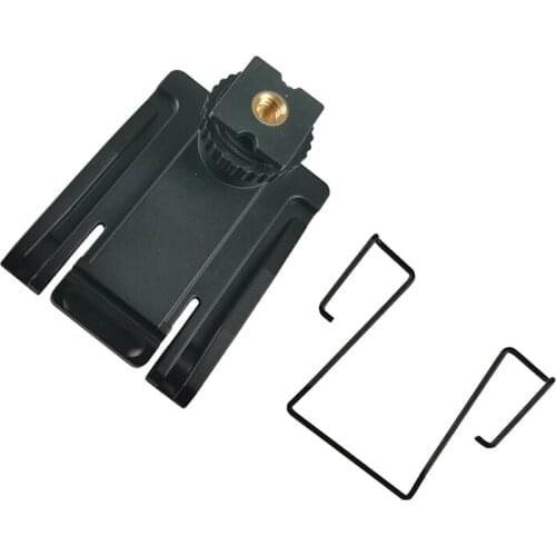 Canfon Hot Shoe Base Mount Adapter and Holder Belt Clip for SONY C1/V1/D11/D21 Saramonic RX fixe to Video Camera DSLR Camera