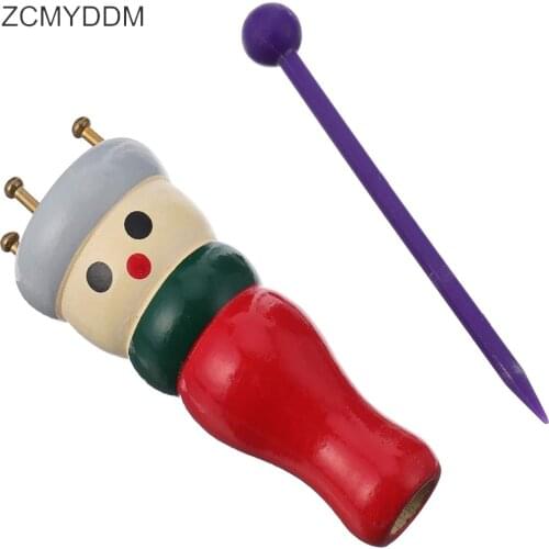 ZCMYDDM Wooden Knitting Sewing Tools Bracelet Braided Weaving Tool for Yarn Wool Knitter Craft Loom Maker DIY Sewing Tools