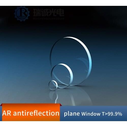 Double-Faced Antireflection Plane Window AR Coating Protection Visible/Near Infrared Light The Size Can be Customized