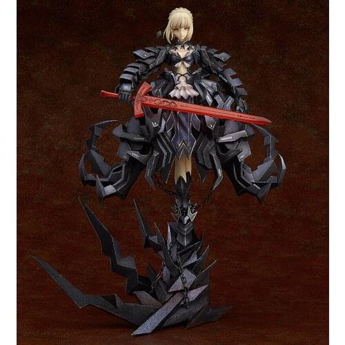 GK Figure Resin White Mold FateStay Night Black Saber White Mold Spot