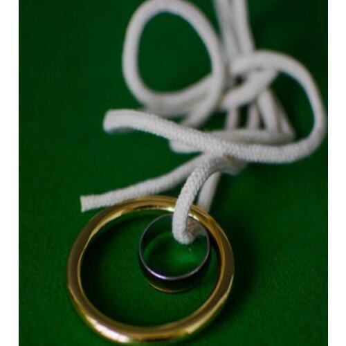 FISM Hoy Rings on the Rope - Magic Tricks,Classic Magic Effect,Comedy,Illusions,Close up Magic,Stage Gimmick Magician Toys