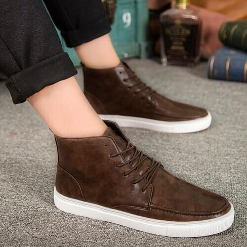 Leather men casuales slip shoes zapatos 2020 sapatos mens shoe 39 sneakers Sneaker sale top casual man para hombre leisure Mens