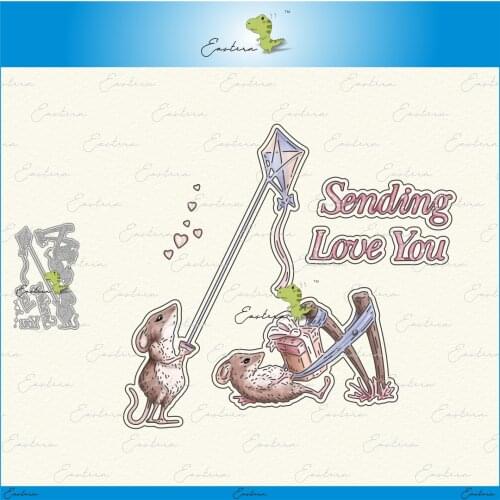 Flying kites and launching gifts Cutting Dies new 2020 Metal mould dies Scrapbooking Paper Making Craft die dies die cuts