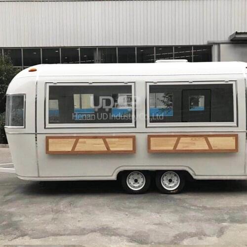 Mobile Kitchen Fast Food Ice Cream Airstream Halal Taco Cart Breakfast BBQ Truck