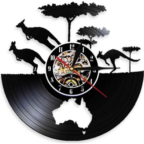 USA City Atlanta Skyline Vinyl Record Wall Clock US Cityscape Vinyl Disk Crafts Silent Clock Modern Design Georgia Travel Gift