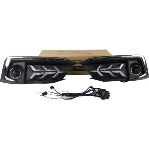 New car DRL LED Daytime Running Lights with Turning Function fog light For Honda Civic 2019