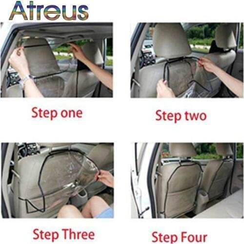 New Car Seat Back Child Protector Cover Anti Kick Mat for Toyota Avensis c-hr RAV4 Kia Rio Honda civic Hyundai tucson 2017