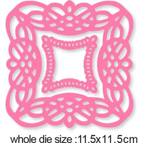 Hollow Layer frame Metal Cutting Dies Stencils Embossing Card Scrapbooking Album Decoration Craft Die Cutting Template 2020 New